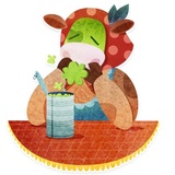 Cow Marfa WhatsApp Sticker #3