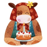 Cow Marfa WhatsApp Sticker #4