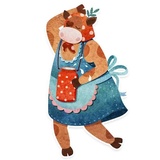 Cow Marfa WhatsApp Sticker #5