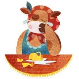 Cow Marfa WhatsApp Sticker #8