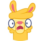 Crazy Llama WhatsApp Sticker #23