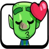 Clash Royale Goblin WhatsApp Sticker #2