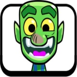 Clash Royale Goblin WhatsApp Sticker #3