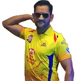 CSK Telugu WhatsApp Sticker #14