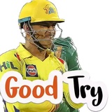 CSK Telugu WhatsApp Sticker #8