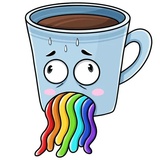 Cup of Coffee WhatsApp Sticker #10