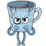 Cup of Coffee WhatsApp Sticker #14