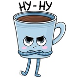 Cup of Coffee WhatsApp Sticker #2