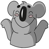 Cute Koala WhatsApp Sticker #20