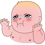 Baby Stickers WhatsApp Sticker #23