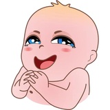 Baby Stickers WhatsApp Sticker #27