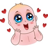 Baby Stickers WhatsApp Sticker #7