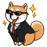 Shiba Inu WhatsApp Sticker #3
