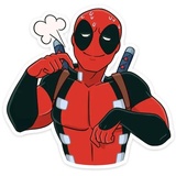 Deadpool New WhatsApp Sticker #13