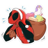 Deadpool New WhatsApp Sticker #16