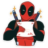 Deadpool New WhatsApp Sticker #17