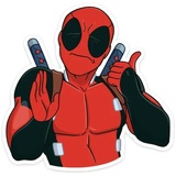 Deadpool New WhatsApp Sticker #20