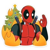 Deadpool New WhatsApp Sticker #26