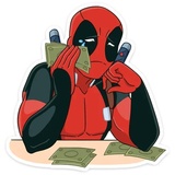 Deadpool New WhatsApp Sticker #7