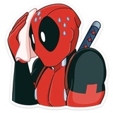 Deadpool New WhatsApp Sticker #9