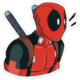Deadpool Movie WhatsApp Sticker #10