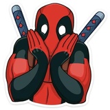 Deadpool Movie WhatsApp Sticker #11
