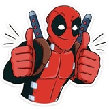 Deadpool Movie WhatsApp Sticker #4