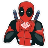 Deadpool Movie WhatsApp Sticker #5