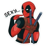 Deadpool Movie WhatsApp Sticker #7