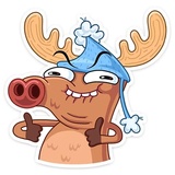 Deer WhatsApp Sticker pack