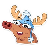 Deer WhatsApp Sticker #10