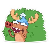 Deer WhatsApp Sticker #12
