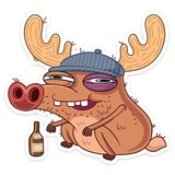 Deer WhatsApp Sticker #13