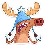 Deer WhatsApp Sticker #17