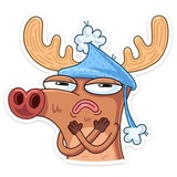 Deer WhatsApp Sticker #21
