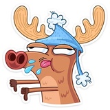 Deer WhatsApp Sticker #22