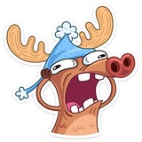 Deer WhatsApp Sticker #26