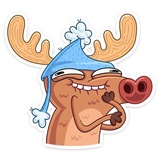 Deer WhatsApp Sticker #4