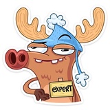 Deer WhatsApp Sticker #6