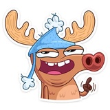 Deer WhatsApp Sticker #8