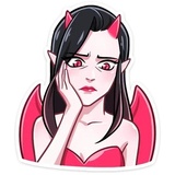 Demons emojis WhatsApp Sticker #15