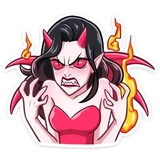 Demons emojis WhatsApp Sticker #2