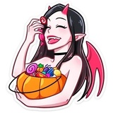 Demons emojis WhatsApp Sticker #20