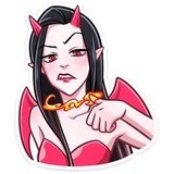 Demons emojis WhatsApp Sticker #21