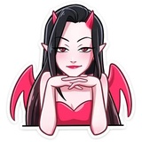 Demons emojis WhatsApp Sticker #22