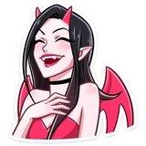Demons emojis WhatsApp Sticker #24