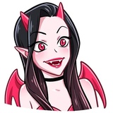 Demons emojis WhatsApp Sticker #25