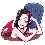 Demons emojis WhatsApp Sticker #4