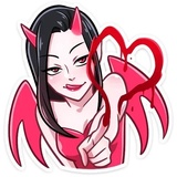 Demons emojis WhatsApp Sticker #5