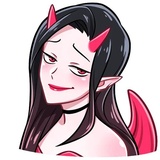 Demons emojis WhatsApp Sticker #9